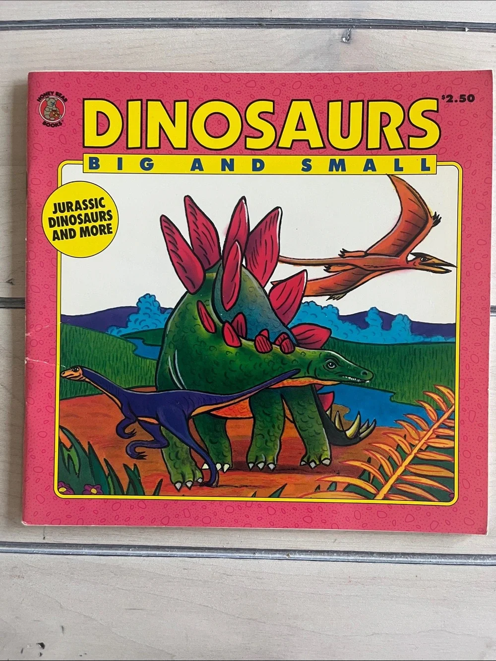 Set of 4 Dinosaur themed books, fiction and non-fiction